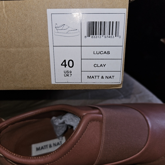 Matt & Nat LUCAS VEGAN SLIP ON SNEAKERS, women's size 9 - Picture 2 of 8